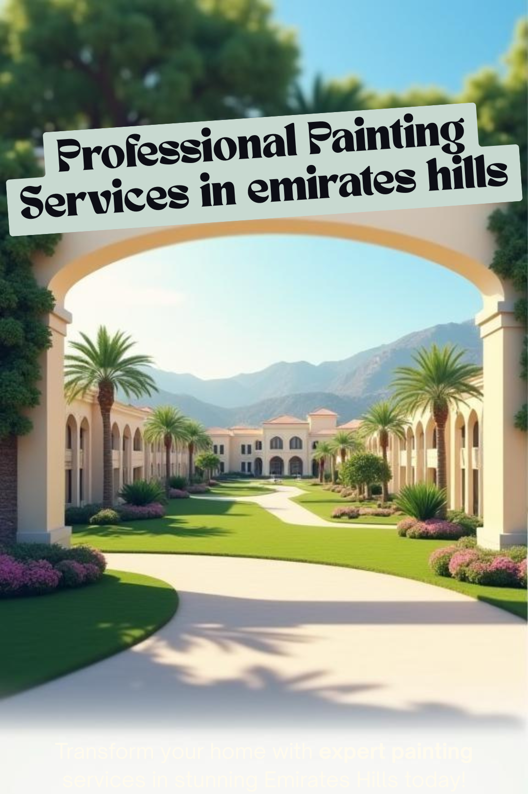 Emirates Hills Painting Experts