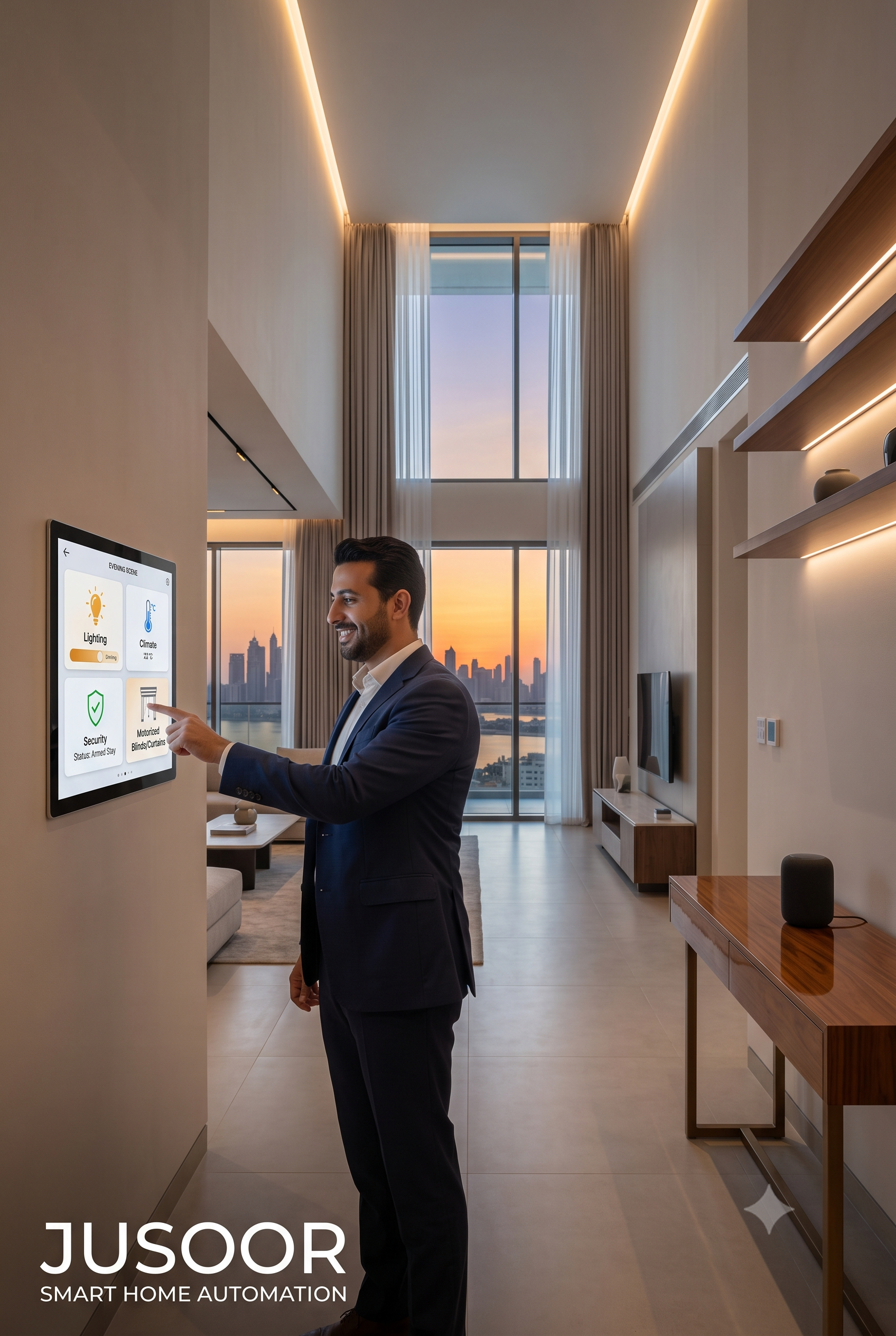 Transform Your Living Space with Premium Jusoor Smart Home Solutions in Dubai